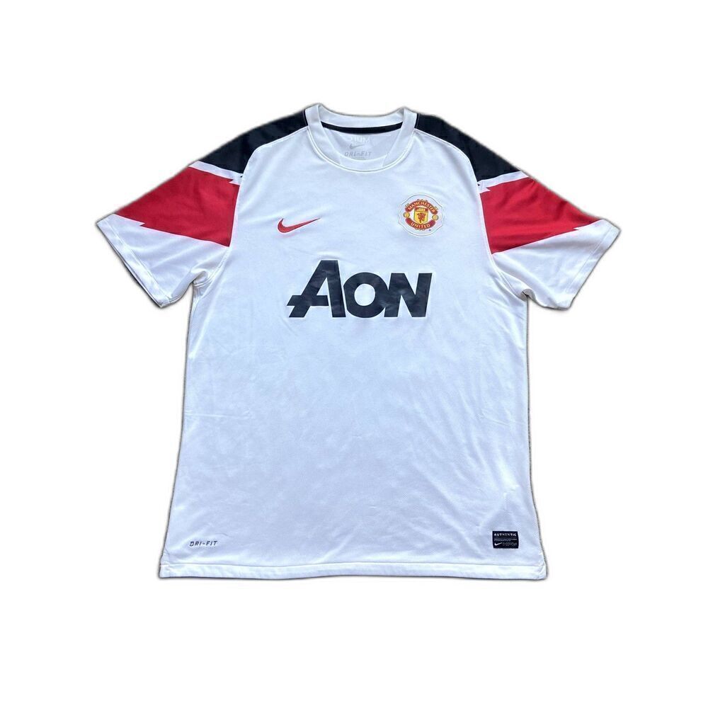 NIKE‎ MANCHESTER UNITED AWAY SOCCER JERSEY 2010 2011 2012 FOOTBALL LARGE